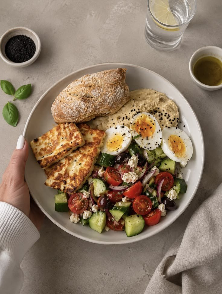 Halloumi Mezze Plate